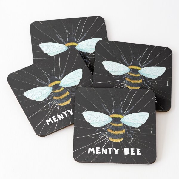 Item preview, Mental Breakdown Bee T-Shirt designed and sold by Purple Fabric.