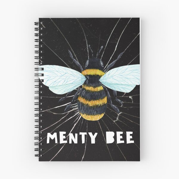 Item preview, Mental Breakdown Bee T-Shirt designed and sold by Purple Fabric.