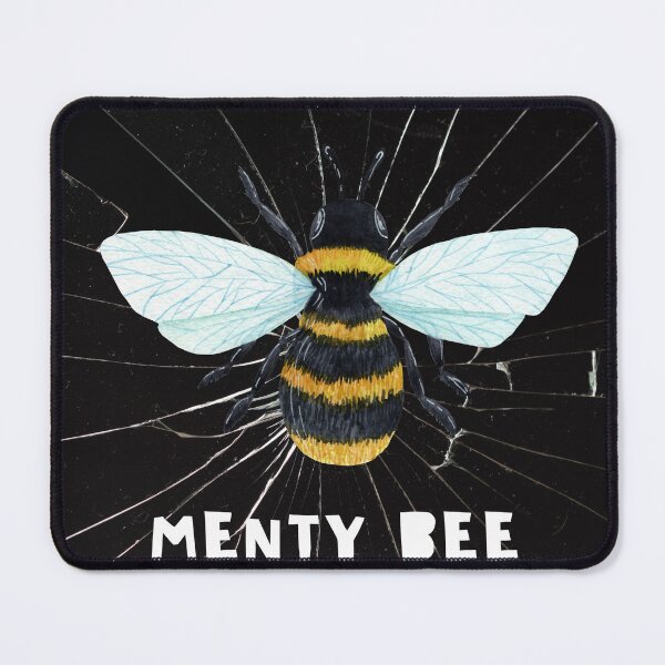 Item preview, Mental Breakdown Bee T-Shirt designed and sold by Purple Fabric.