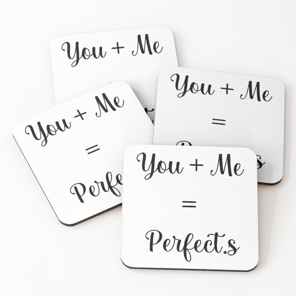Item preview, You + Me = Perfects, Valentine's Day designed and sold by Amine Kaddouri.
