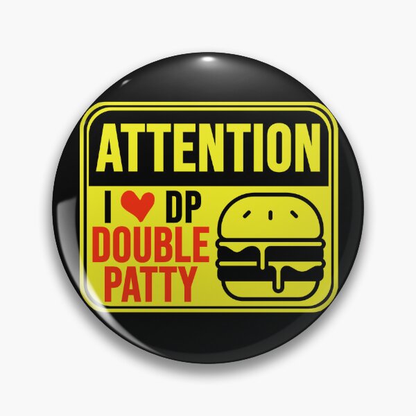 Artikelvorschau, Ich liebe DP (Double Patty) entworfen und verkauft von MarkMySign.