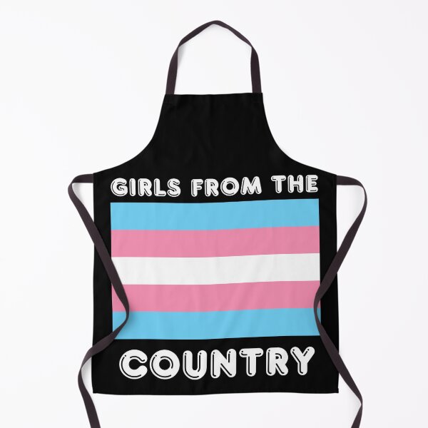 Item preview, Girls from the Trans Country transgender flag designed and sold by SISSY4SISSIES.