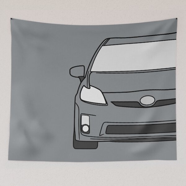 Item preview, Toyota Prius 2010-2015 black lined with colored parts designed and sold by EdimDesign.
