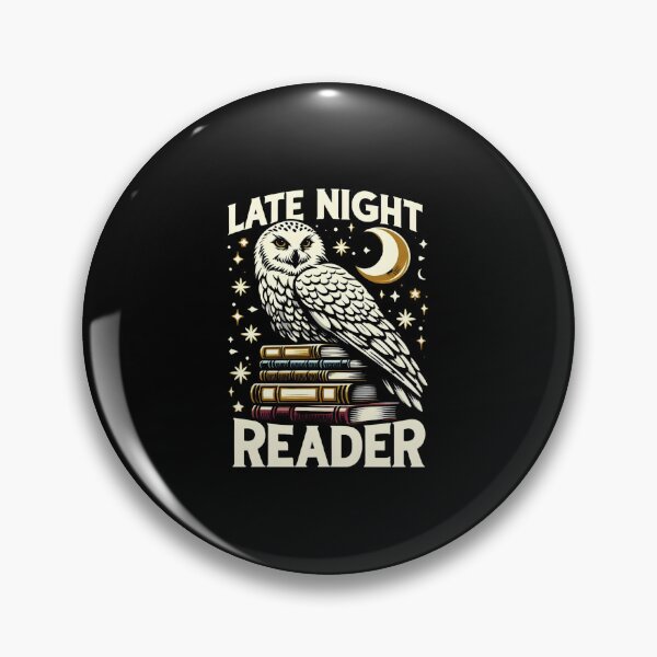 Item preview, Late Night Reader - Snowy Owl - Fantasy designed and sold by Fenay Designs.