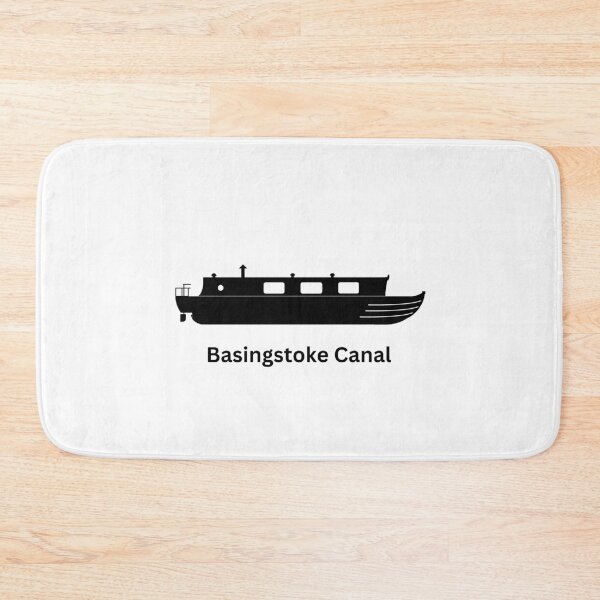 Item preview, Basingstoke Canal (blk) designed and sold by canal-arts.