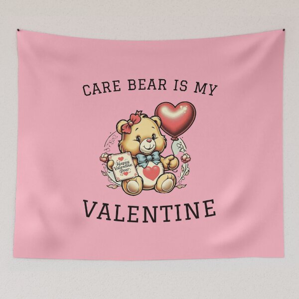 Item preview, Care Bear is My Valentine designed and sold by HeadTurningArt.