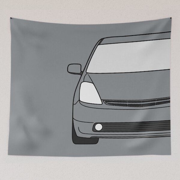 Item preview, Toyota Prius 2003-2009 black lined with colored parts designed and sold by EdimDesign.