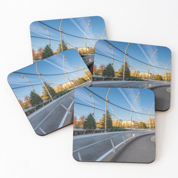 Item preview, Contrails Over Omaha Skate Ribbon designed and sold by mljdwhite.