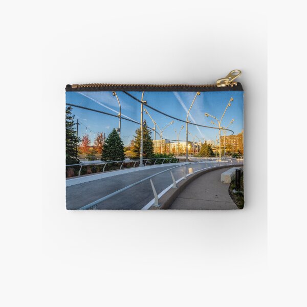 Item preview, Contrails Over Omaha Skate Ribbon designed and sold by mljdwhite.