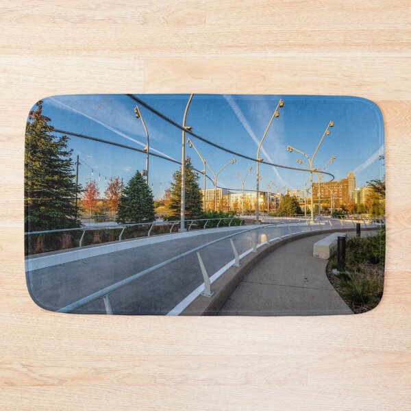 Item preview, Contrails Over Omaha Skate Ribbon designed and sold by mljdwhite.