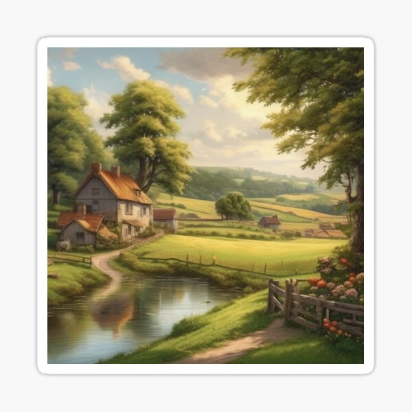 Item preview, Country view for relaxing. designed and sold by Barbara Burgess.