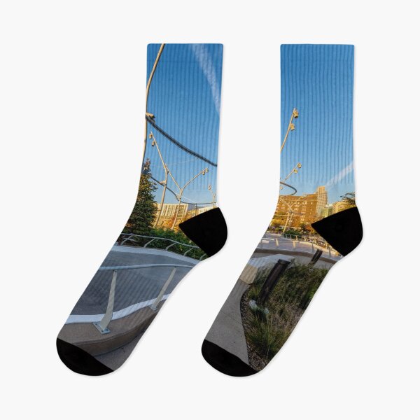 Item preview, Contrails Over Omaha Skate Ribbon designed and sold by mljdwhite.