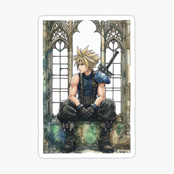 Item preview, Stained Glass Cloud ALT designed and sold by SchellStation.