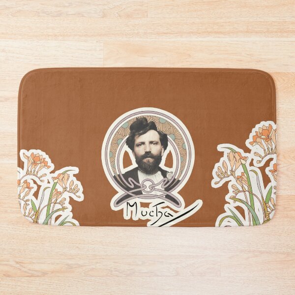 Item preview, Alphonse Mucha , Art Nouveau collage by Mindthecherry designed and sold by MINDTHECHERRY.