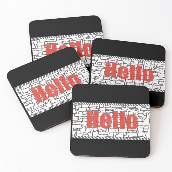 Item preview, Hi, Wotcha, Greetings....Hello! designed and sold by HazyAppleArt.