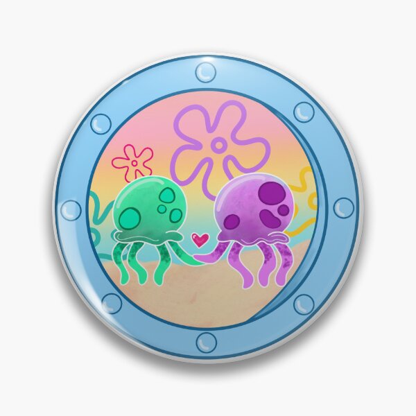 Item preview, Jellyfish Love ( SpongeBob) designed and sold by groovygalsmess.
