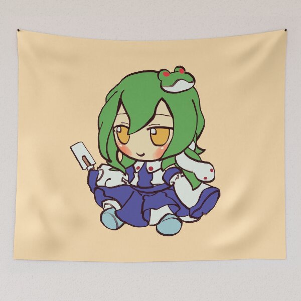 Item preview, Ransroom draws sanae kochiya fumo plush / touhou memes designed and sold by RansRoom.