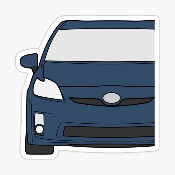Item preview, Toyota Prius 2010-2015 blue ribbon designed and sold by EdimDesign.
