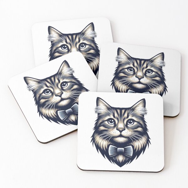Item preview, Cute cat stickers 6 designed and sold by slamnoah.
