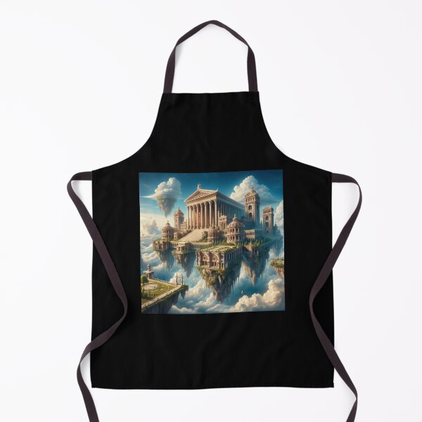 Item preview, Cloud-Borne Ancient City designed and sold by BestArtByArvind.