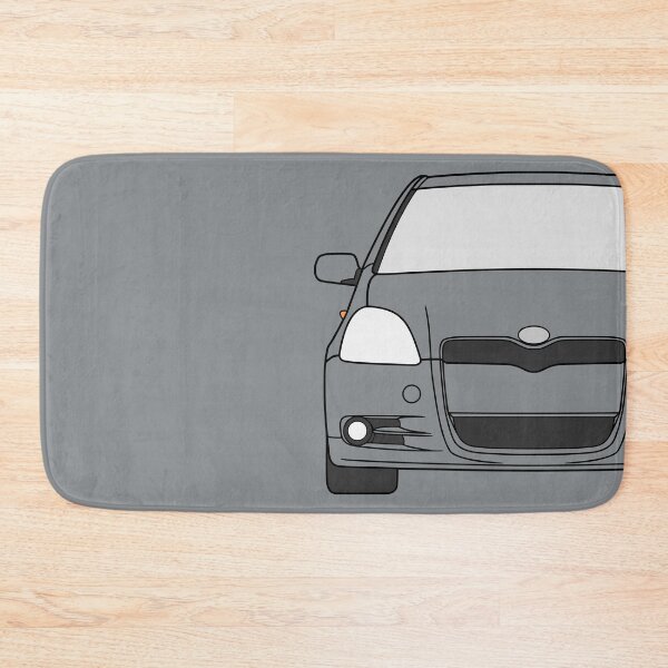 Item preview, Toyota Yaris Vitz Platz Echo 1999-2003 black lines with colored parts designed and sold by EdimDesign.