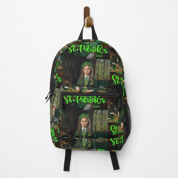 Item preview, Schoolgirl; Saint Patricks Day; Ireland;  designed and sold by StickerApe.
