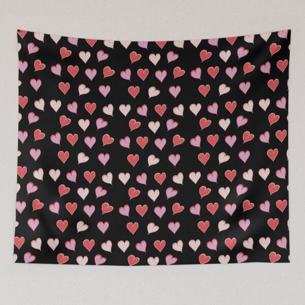 Item preview, Red and Pink Hearts designed and sold by MitaDreamDesign.