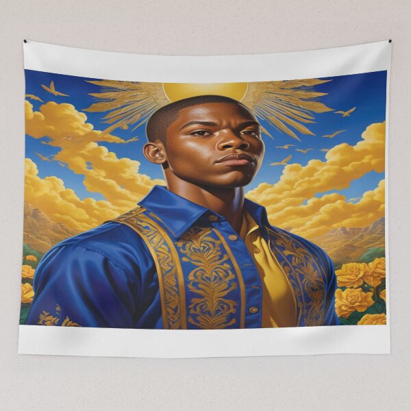 Item preview, Rising Resilient African-American Young Man Jigsaw Puzzle designed and sold by Cupideros.
