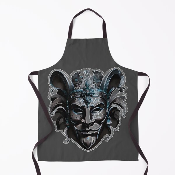 Item preview, Copy of Sticker mask jester neon gray (blue). designed and sold by MirBer.