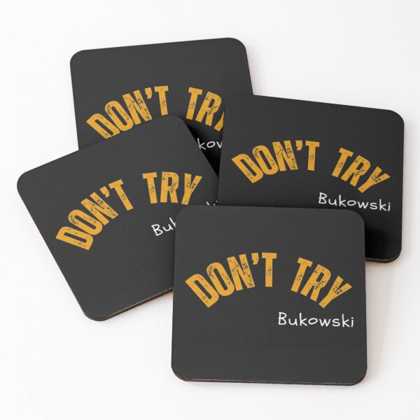 Item preview, Don't try Bukowski designed and sold by jb-joaofranca.