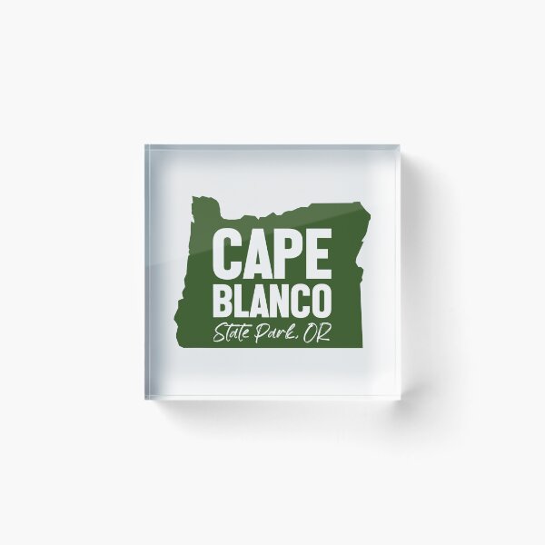 Item preview, Cape Blanco State Park Oregon Map designed and sold by bivenart.