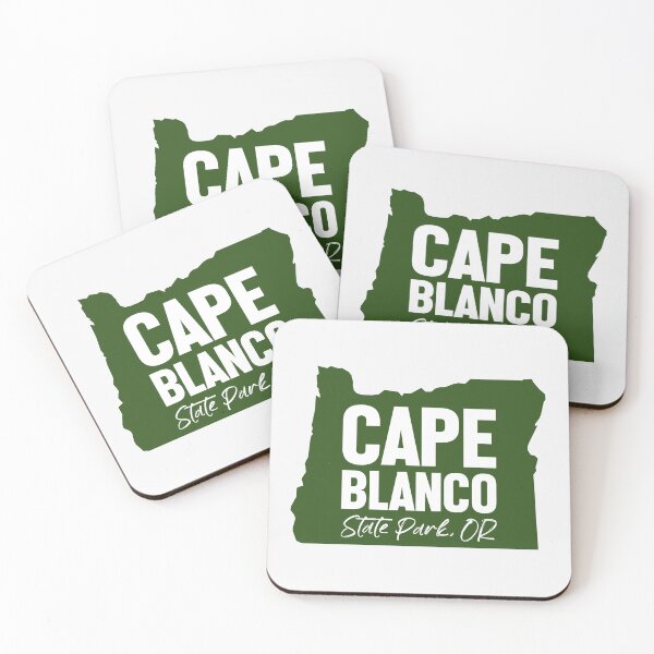 Item preview, Cape Blanco State Park Oregon Map designed and sold by bivenart.
