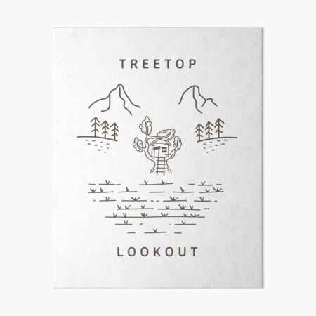 Item preview, Treetop Lookout designed and sold by ClickArtProduct.