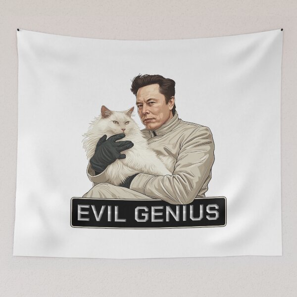 Item preview, Evil Genius designed and sold by Madraisinface.