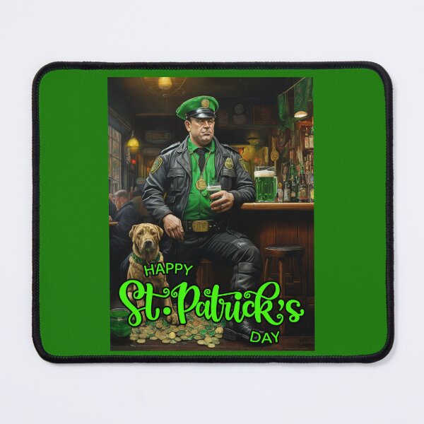 Item preview, Police; Saint Patricks Day; Ireland; designed and sold by StickerApe.