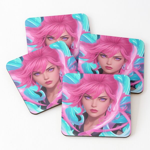 Item preview, Hot Pink Aura Girl 3 designed and sold by Klickkunstwerke.