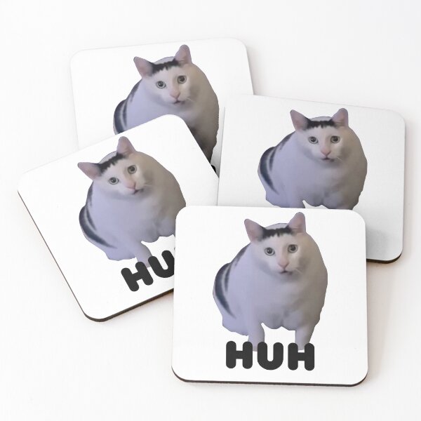 Item preview, Huh Cat Meme designed and sold by FloraPlantTees.