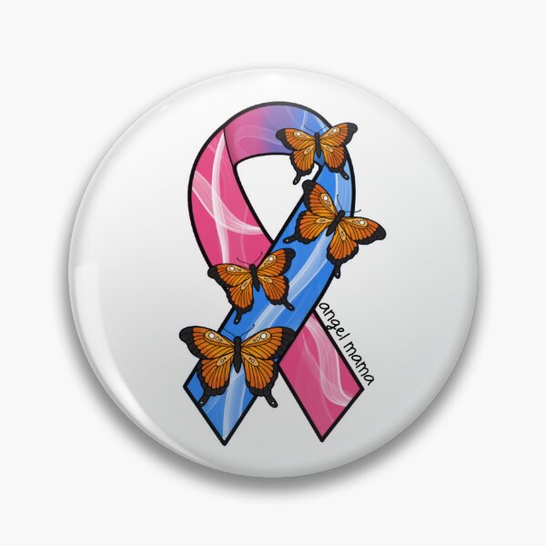 Item preview, Angel Mama ~ Baby Loss Ribbon  designed and sold by groovygalsmess.
