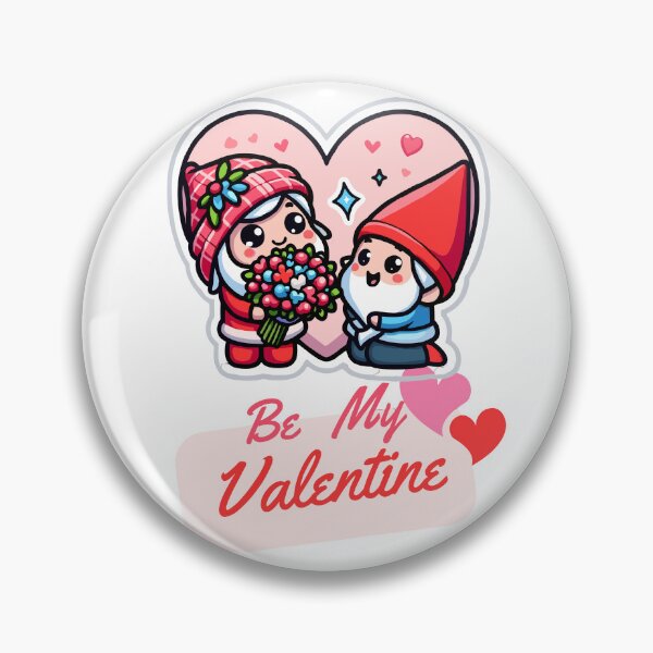 Item preview, Be My Valentine - Gnome Proposal designed and sold by Ruthrasankar.