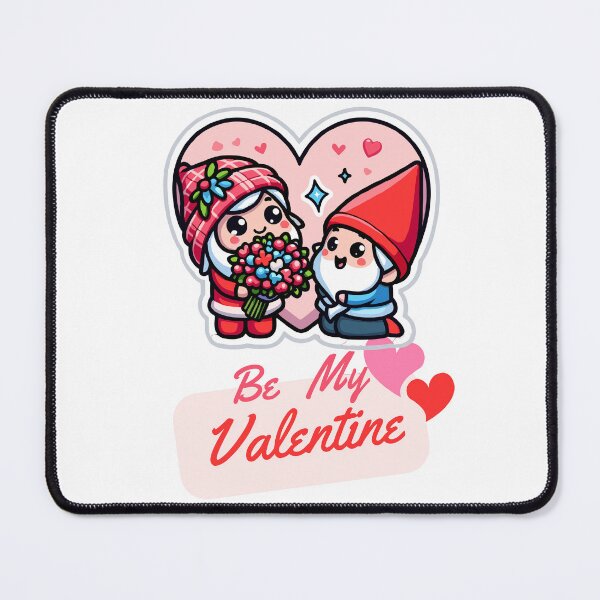 Item preview, Be My Valentine - Gnome Proposal designed and sold by Ruthrasankar.