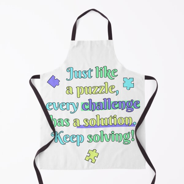 Item preview, Just like a puzzle, every challenge has a solution - font!ed designed and sold by Echinaceacea.