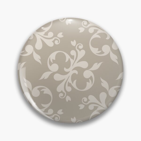Item preview, Damask Pattern Taupe and Beige designed and sold by artbyterriwatts.