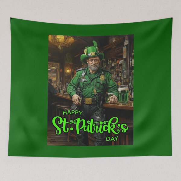 Item preview, Police; Saint Patricks Day; Ireland;  designed and sold by StickerApe.