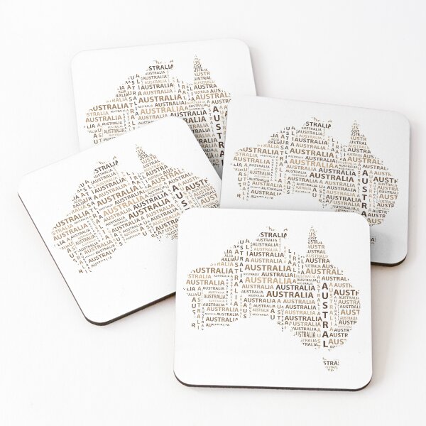 Item preview, Map of continent Australia - illustration designed and sold by Danler.