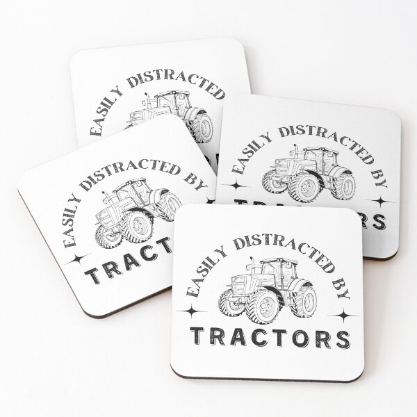 Item preview, Easily Distracted by Tractors designed and sold by StarArtsStudio.