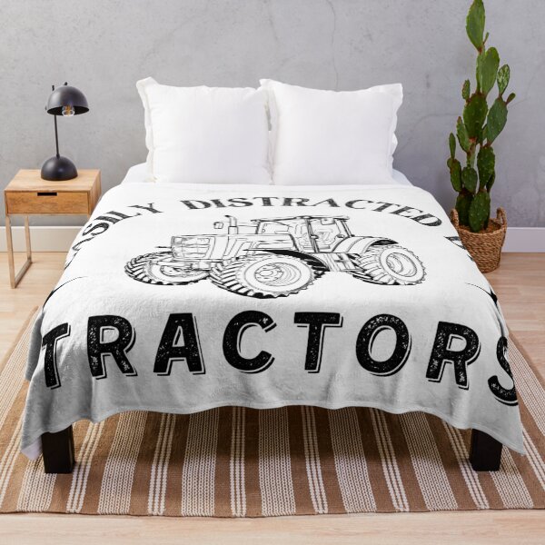 Item preview, Easily Distracted by Tractors designed and sold by StarArtsStudio.