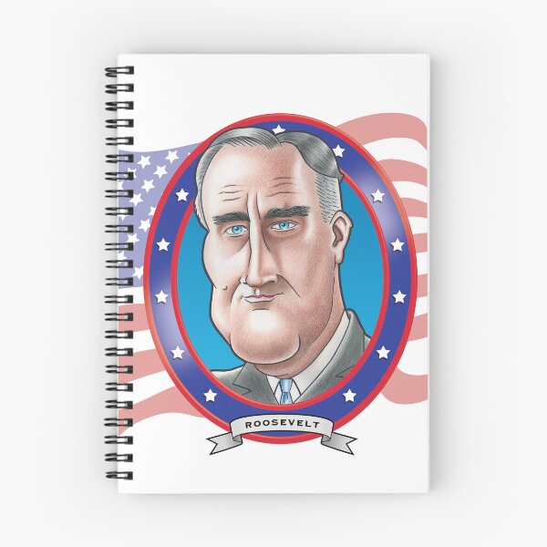 Item preview, Franklin D. Roosevelt Caricature designed and sold by FunFaces.