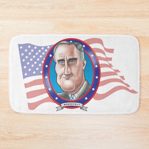Item preview, Franklin D. Roosevelt Caricature designed and sold by FunFaces.