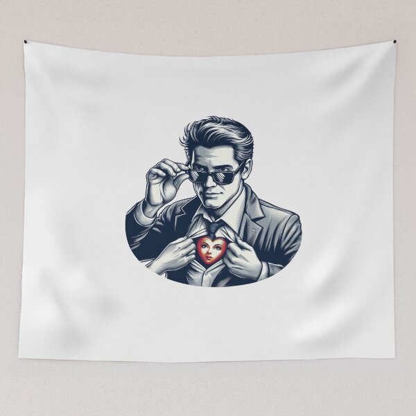 Artikelvorschau, Mr. Steal Your Heart Valentines entworfen und verkauft von GalaxyGraffiti.