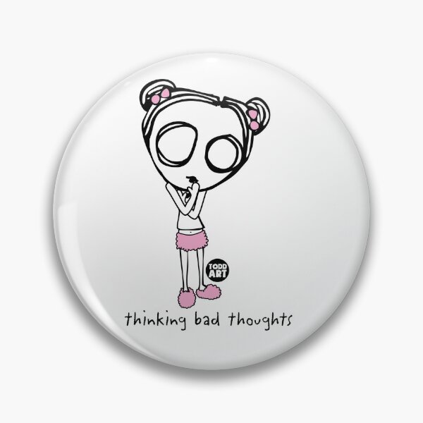 Item preview, DEV L - THINKING BAD THOUGHTS designed and sold by TODD GOLDMAN.